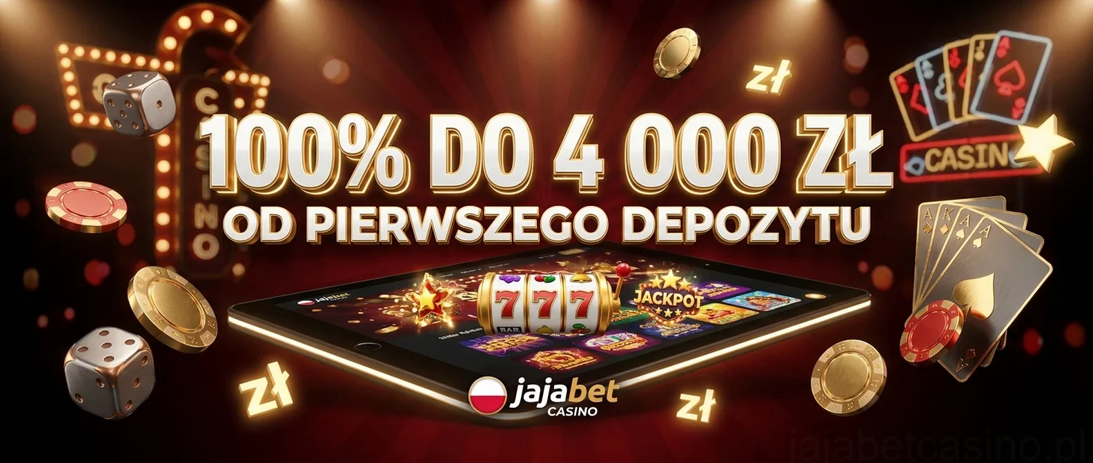 100% do 4 000 złod pierwszego depozytu